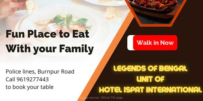 Hotel Ispat, Steel City, Asansol