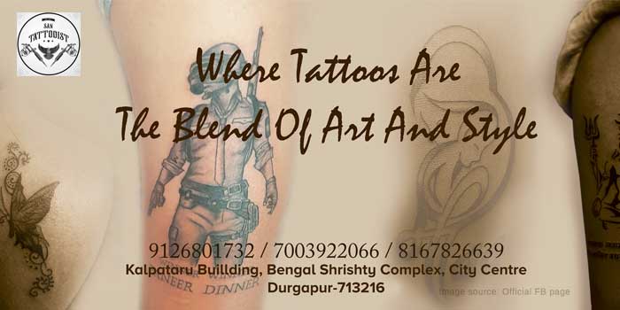 San Tattoo Studio, City Center, Durgapur